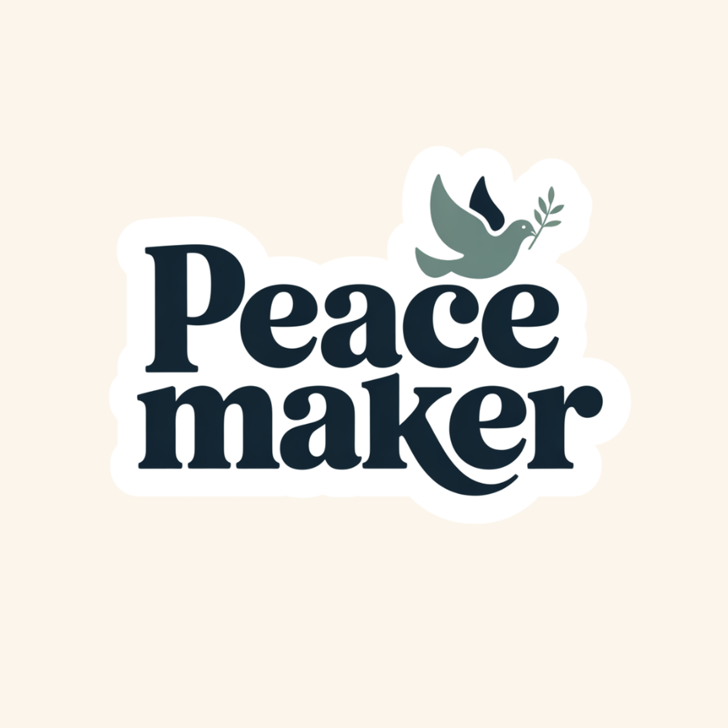 Peace Maker Sticker