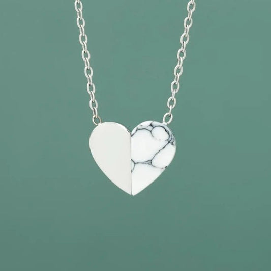 Alexis Silver Heart Necklace