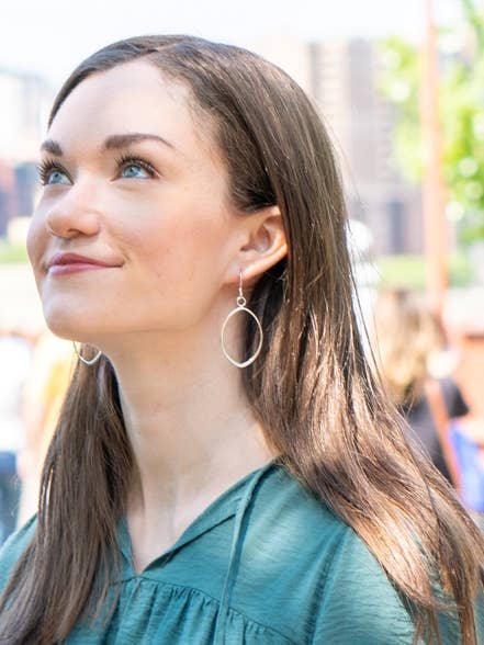 Almond Drop Earrings - Recetas Fair Trade