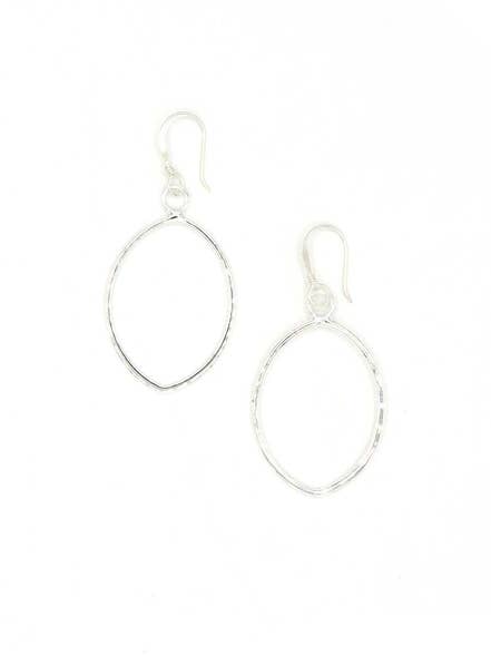 Almond Drop Earrings - Recetas Fair Trade