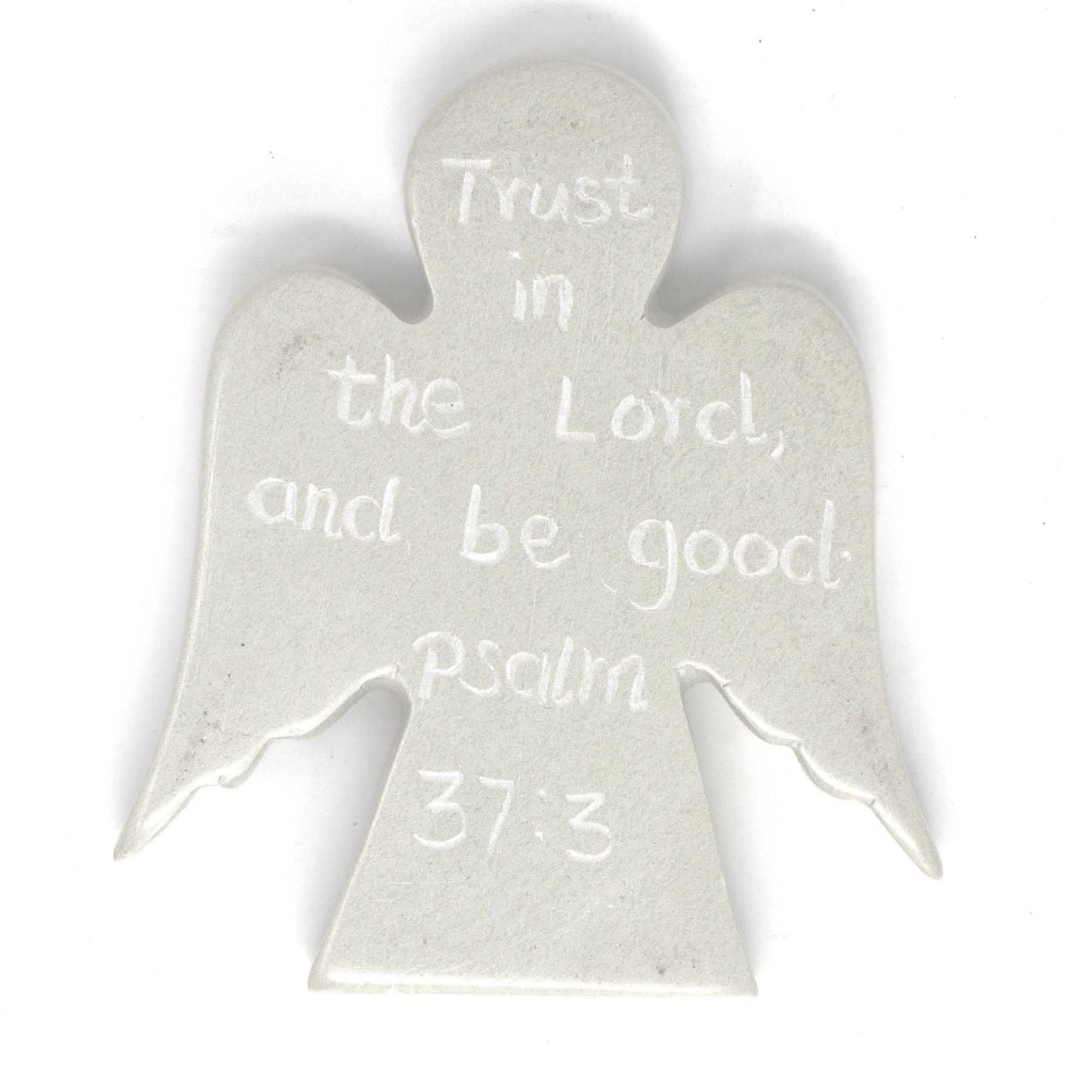 Angel Devotional Tokens with Psalm Inscriptions - Recetas Fair Trade