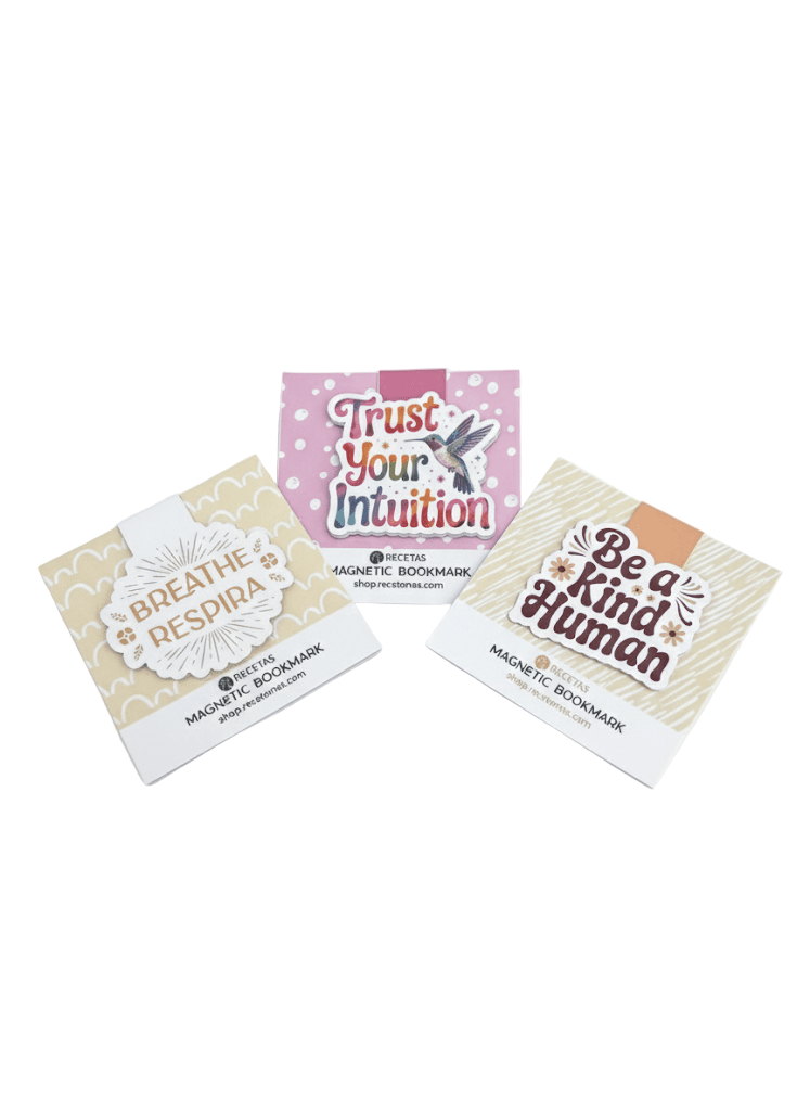 Be a Kind Human Magnetic Bookmark - Recetas Fair Trade