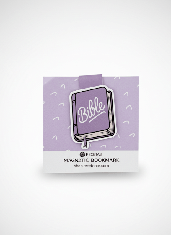 Bible Magnetic Bookmark - Recetas Fair Trade