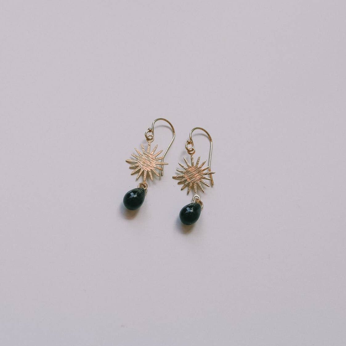 Black Rain Earrings
