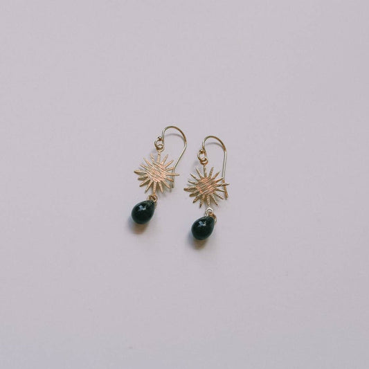 Black Rain Earrings