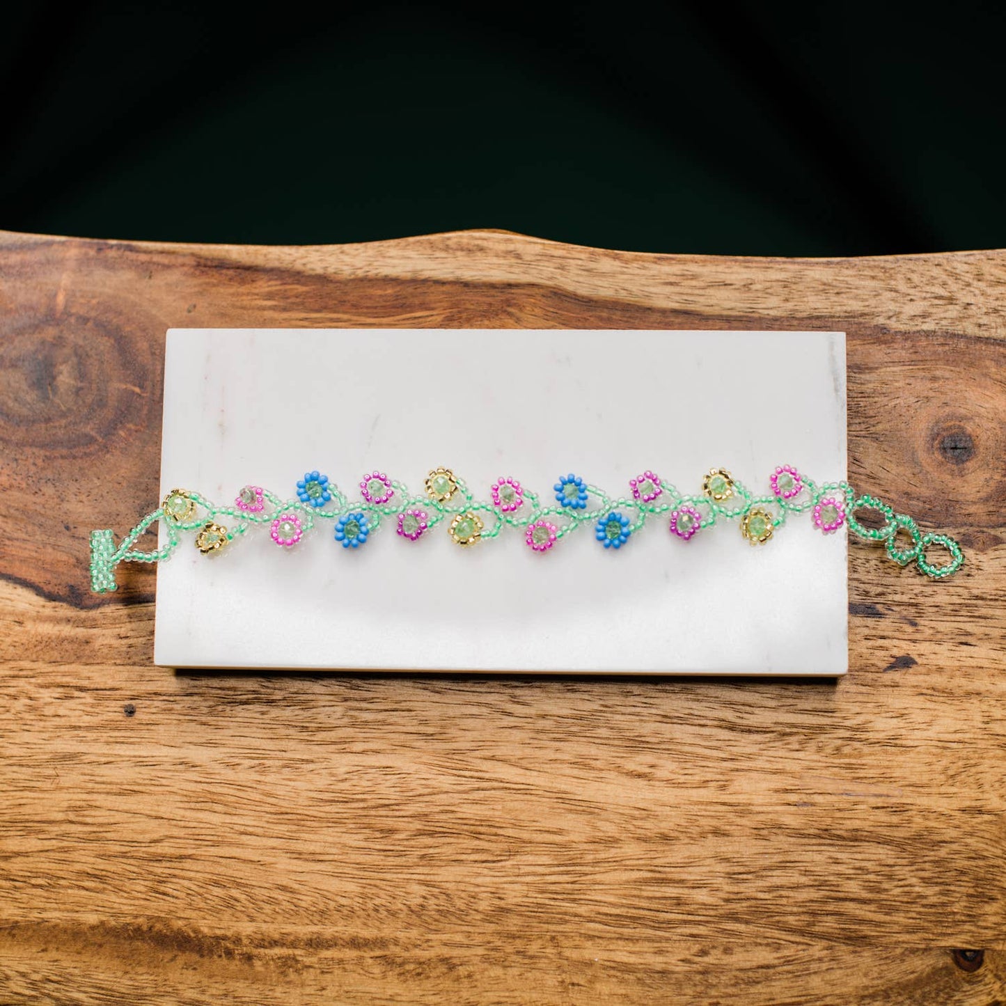 Blooming Petals Bracelet (Sale) - Recetas Fair Trade