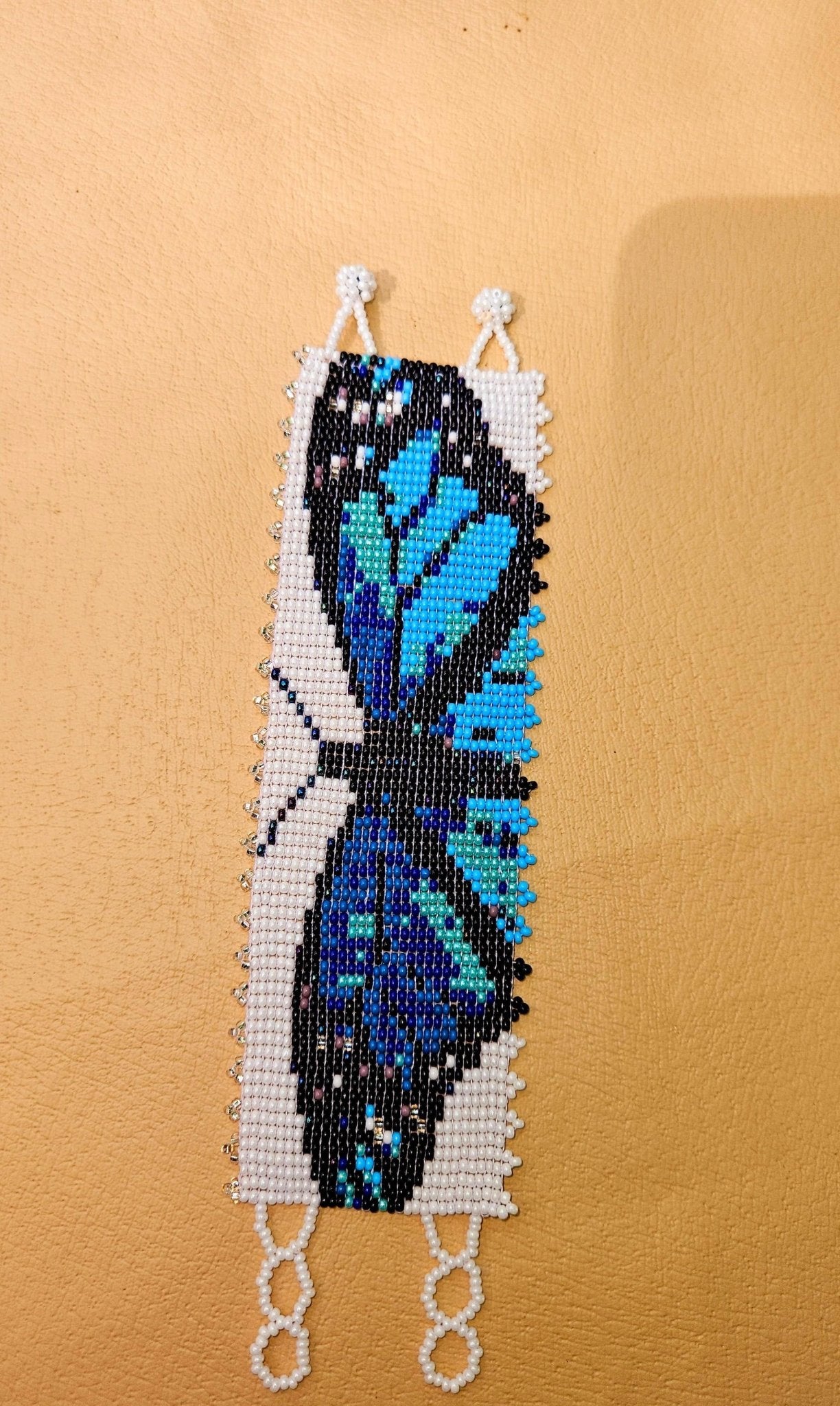 Blue Butterfly Cuff - Recetas Fair Trade