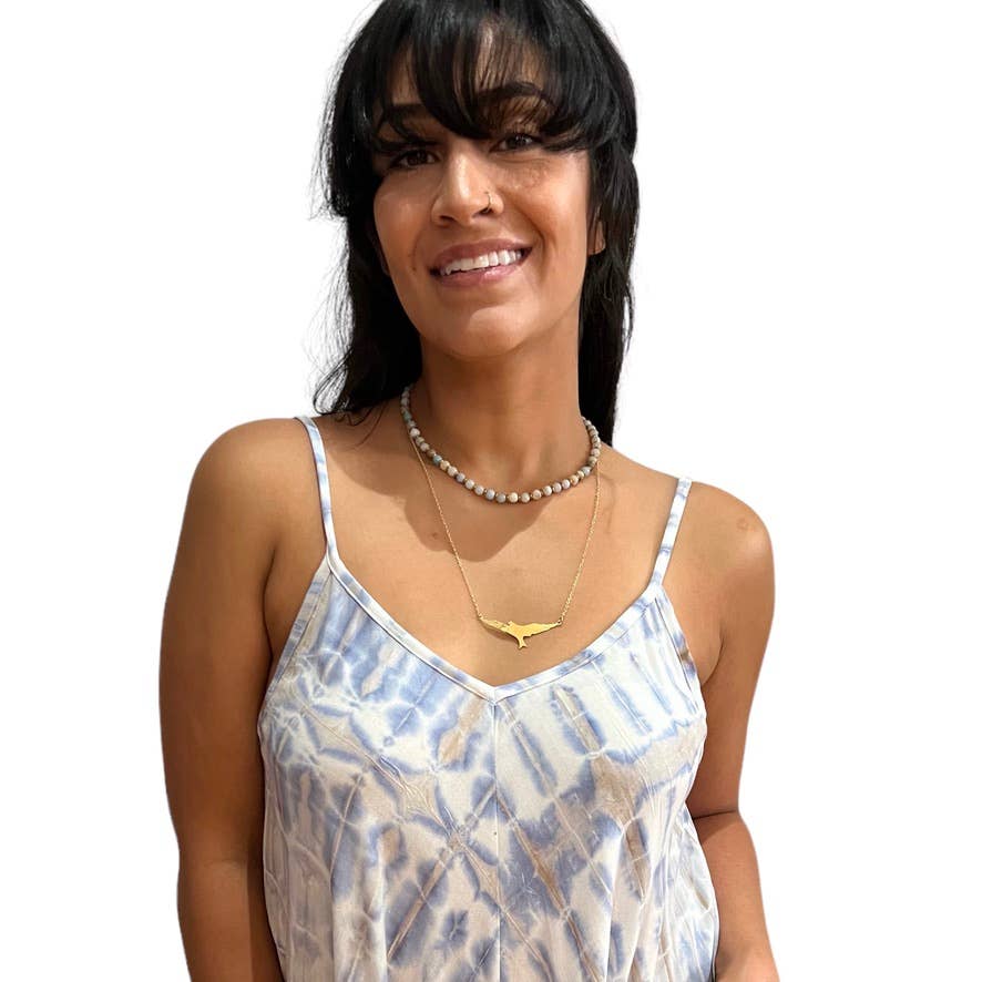 Brass Bird Necklace - Recetas Fair Trade