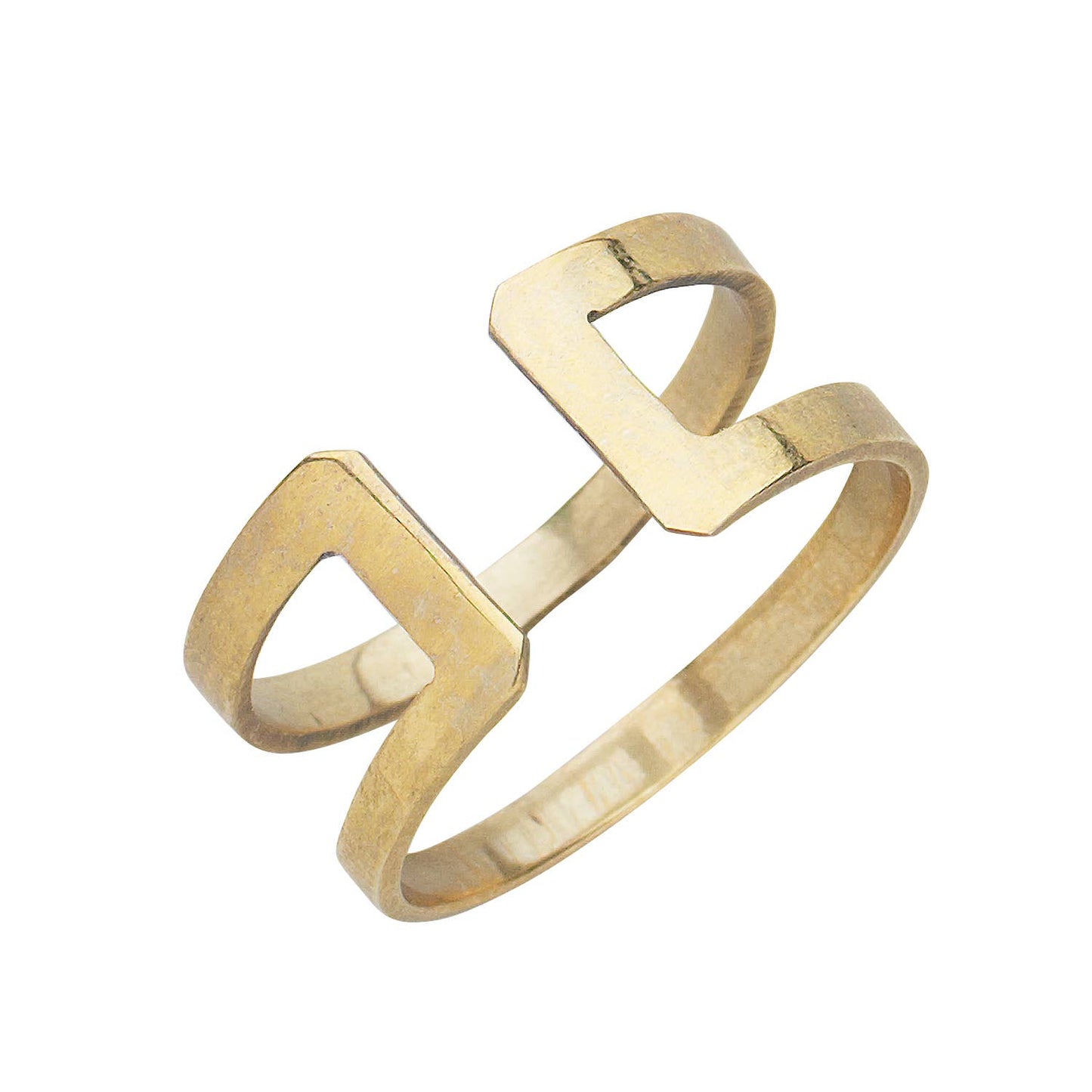 Brass Bombshell Ring