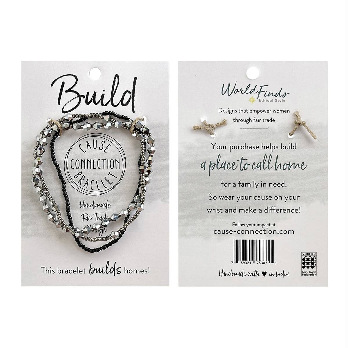 Build • Cause Bracelet - Recetas Fair Trade