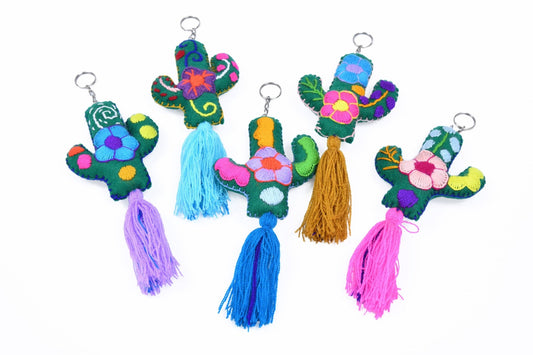 Cacti Felt Ornament - Recetas Fair Trade
