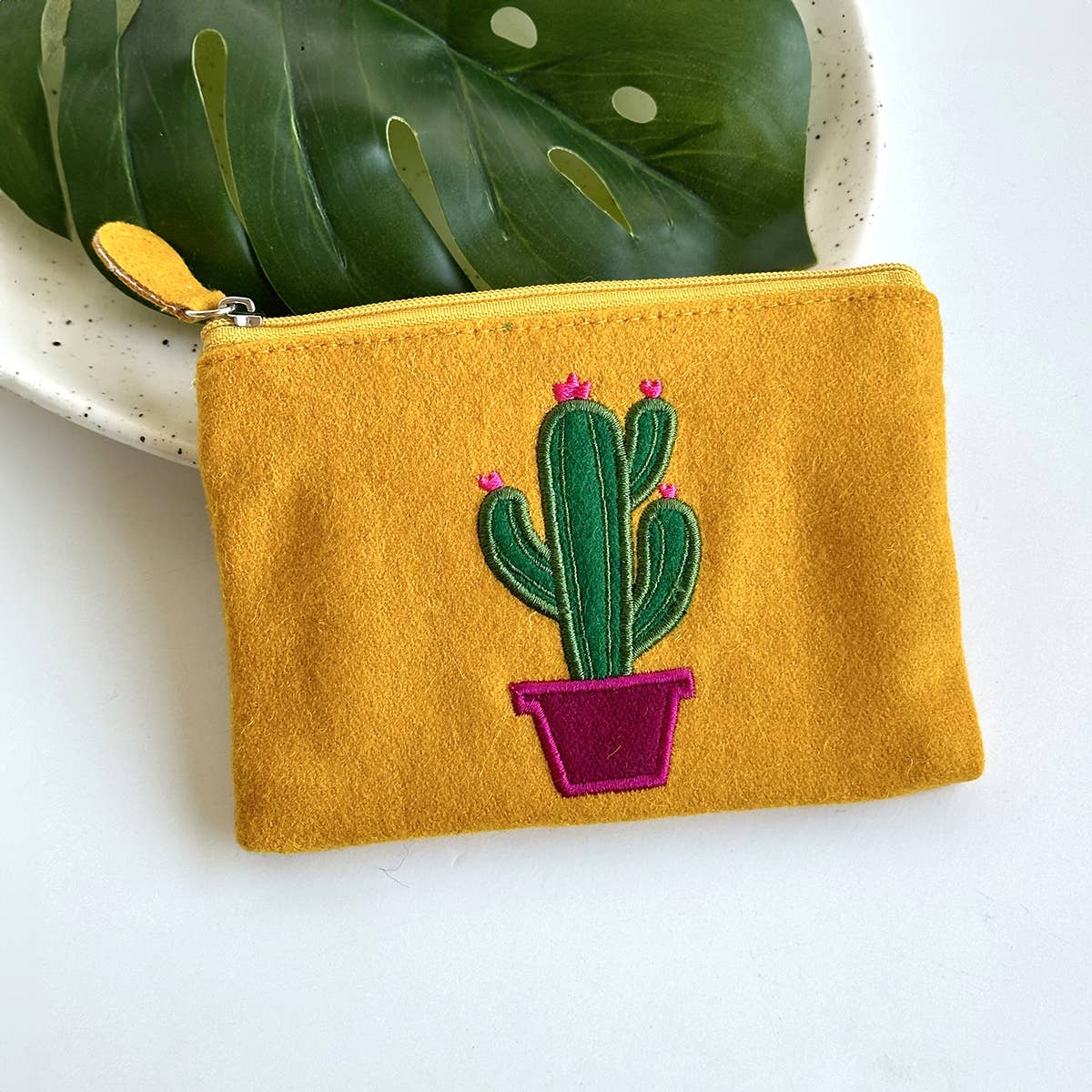 Cactus Coin Purse - Recetas Fair Trade