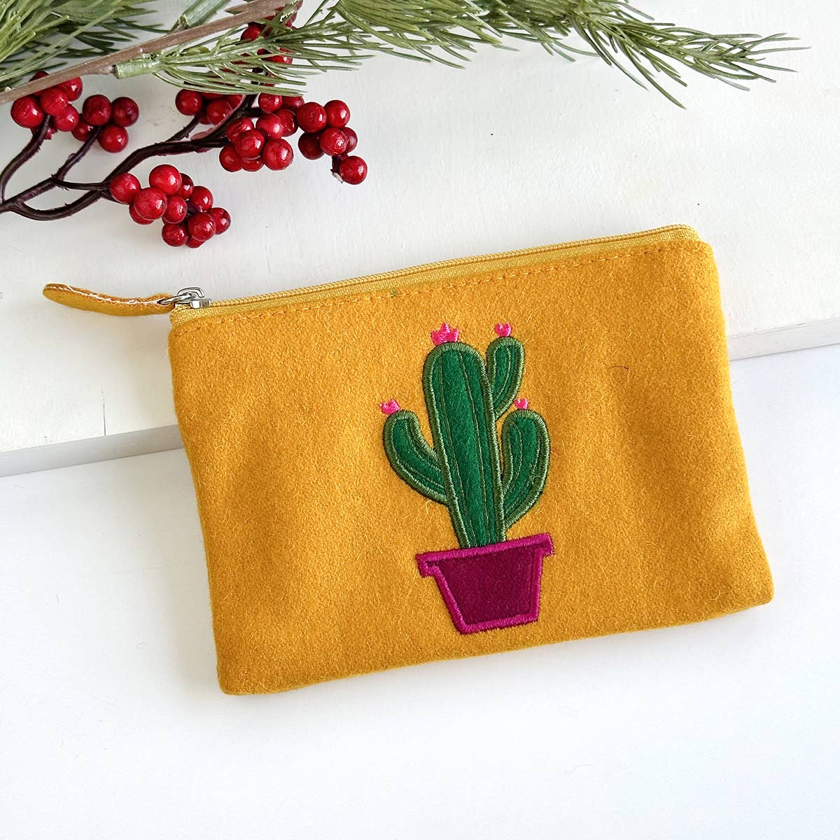 Cactus Coin Purse - Recetas Fair Trade