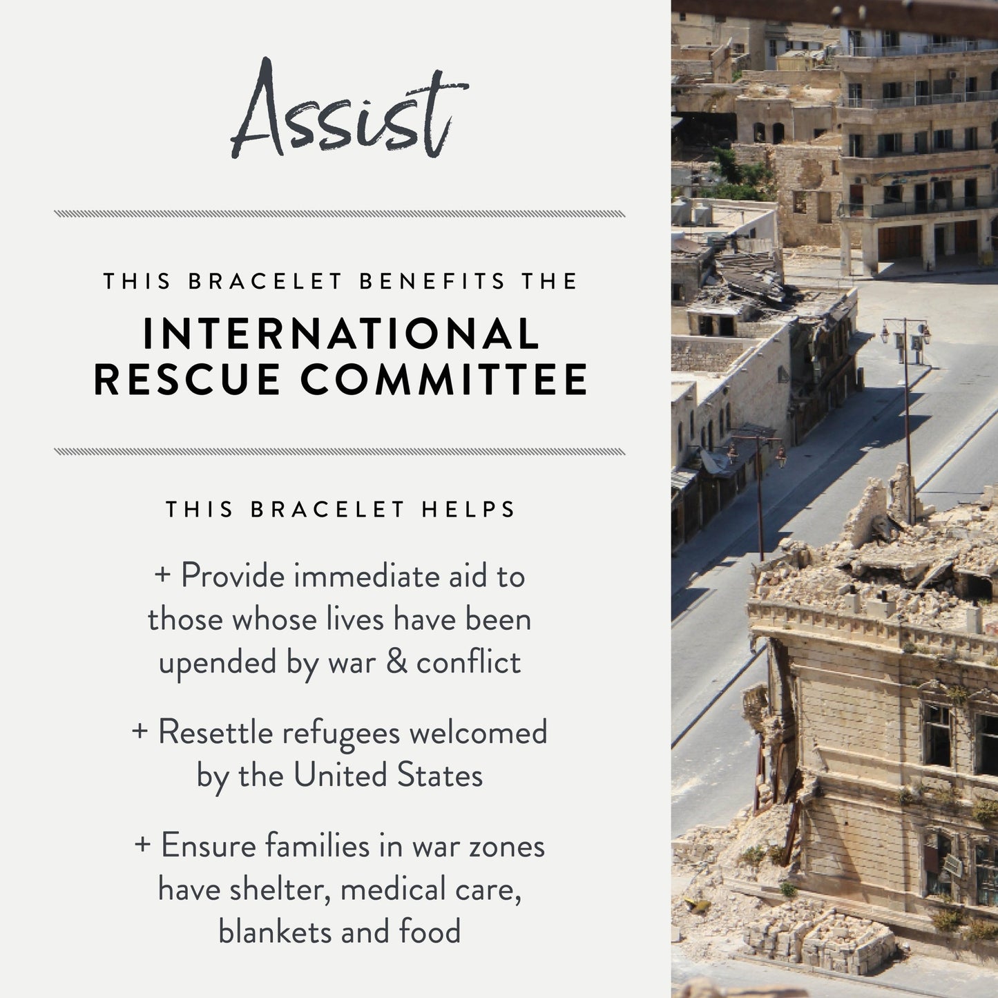 Cause Bracelet - Assist