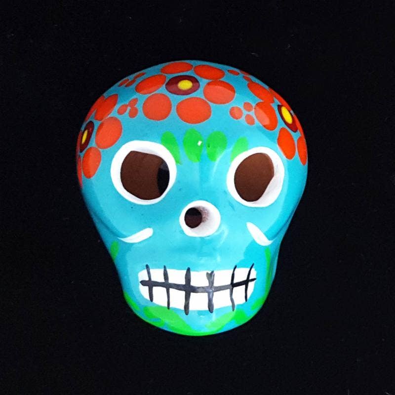 Ceramic Art Magnet by Native American Artisan Magdalena Diaz - Recetas Fair Trade