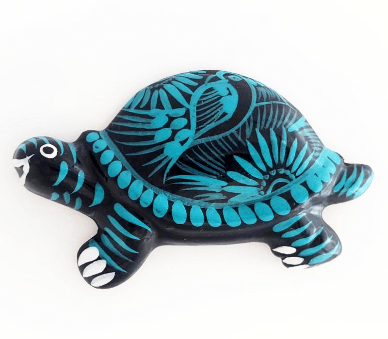 Ceramic Art Magnet by Native American Artisan Magdalena Diaz - Recetas Fair Trade