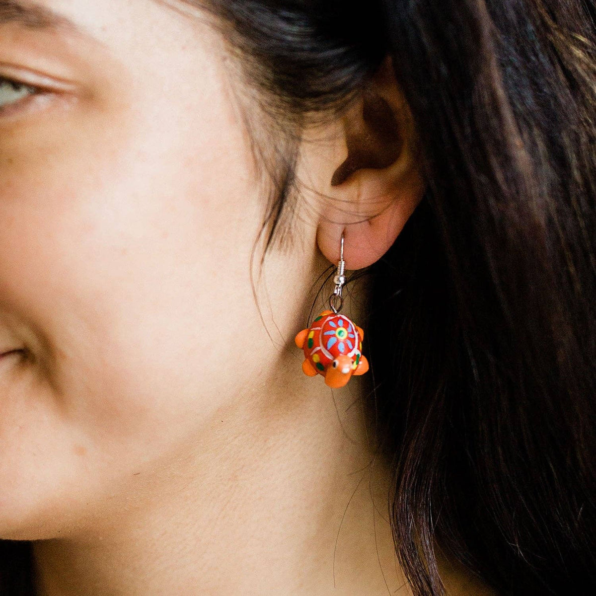 Ceramic Earrings - Recetas Fair Trade