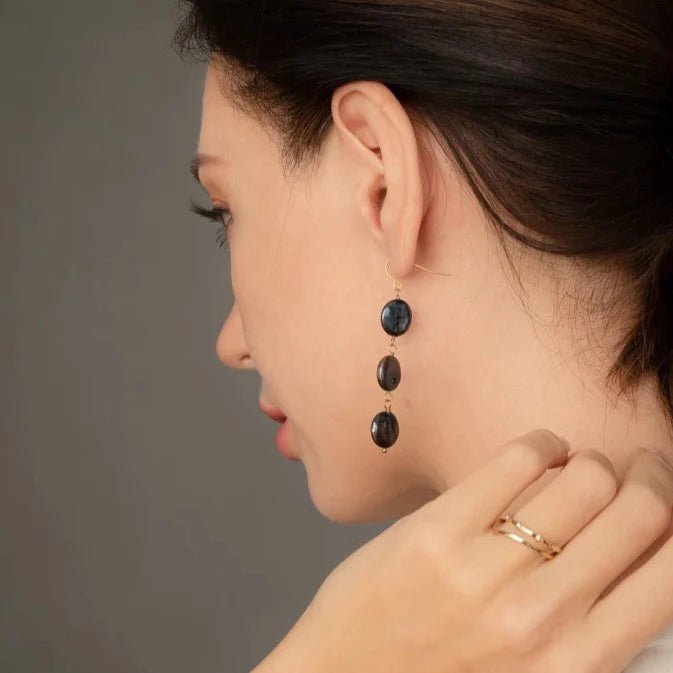 Chameleon Pearl Earrings