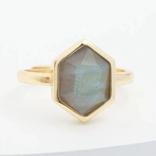 Daydreamer Labradorite Ring - Recetas Fair Trade