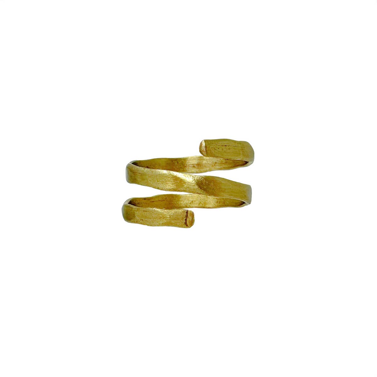 Double Wrap Ring - Gold - Recetas Fair Trade