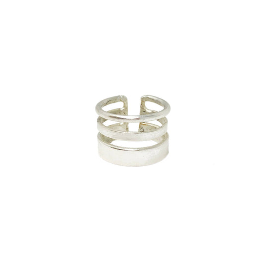 Evolving Layers Ring - Silver - Recetas Fair Trade