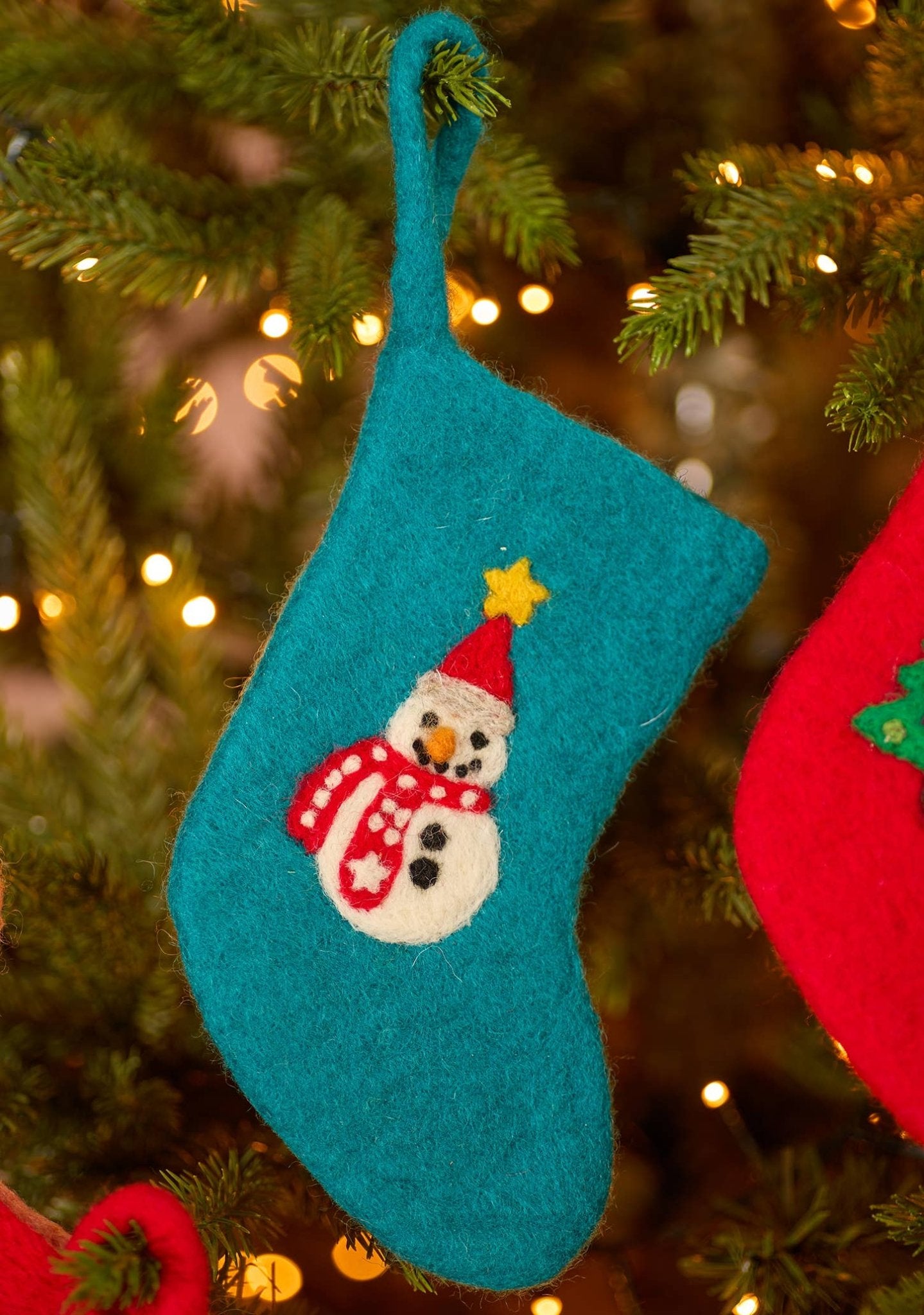 Felt Character Mini Stockings - Recetas Fair Trade