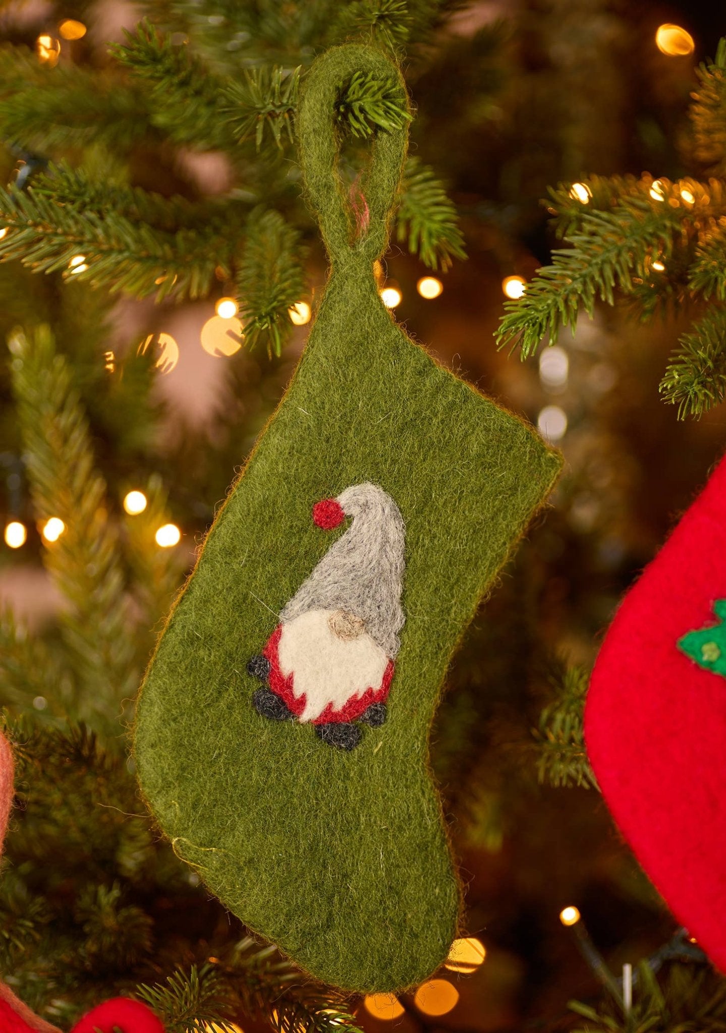 Felt Character Mini Stockings - Recetas Fair Trade