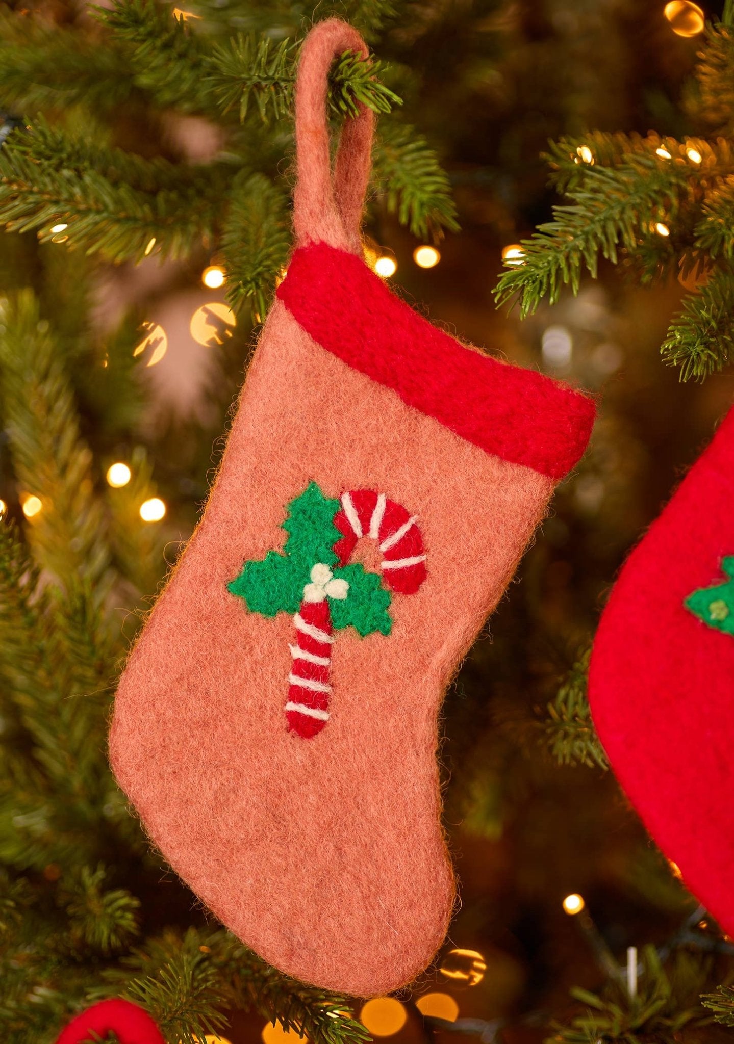 Felt Character Mini Stockings - Recetas Fair Trade