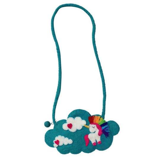 Felt Unicorn Shoulder Bag - Global Groove - Recetas Fair Trade