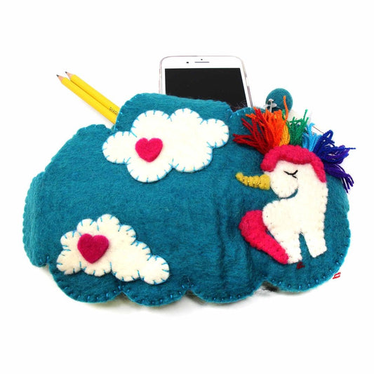 Felt Unicorn Shoulder Bag - Global Groove - Recetas Fair Trade