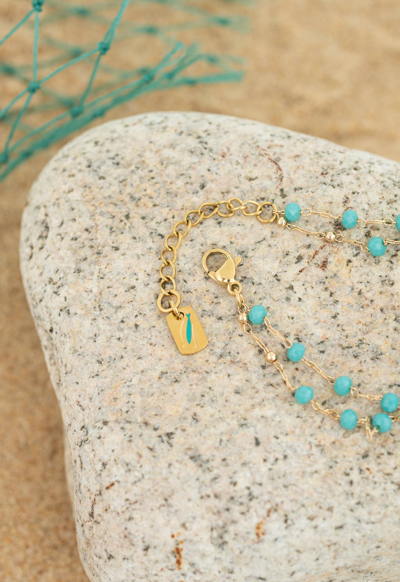 Follow Him Bracelet Gold - Recetas Fair Trade