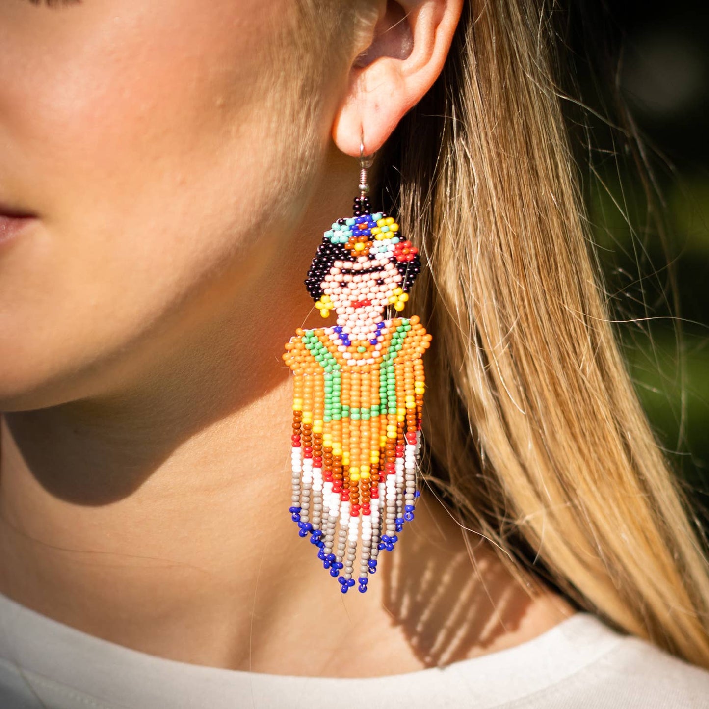 Frida Beaded Earrings