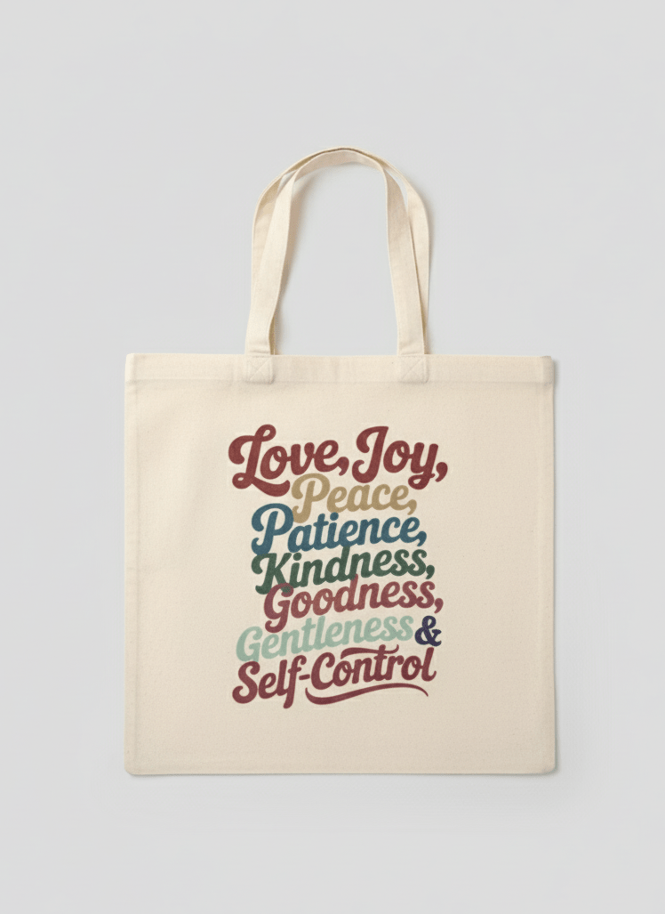 Gifts of the Spirit Tote Bags - Recetas Fair Trade