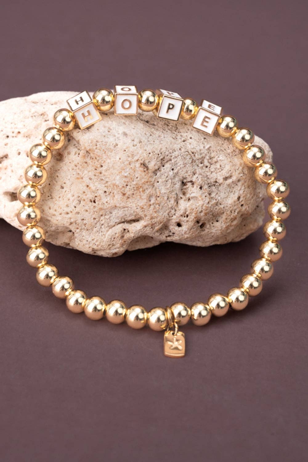 Give Hope, Wear Hope Beaded Bracelet - Recetas Fair Trade