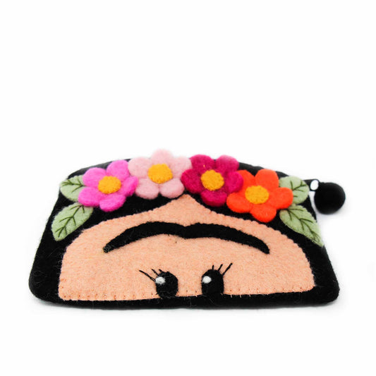 Felt Frida Pouch