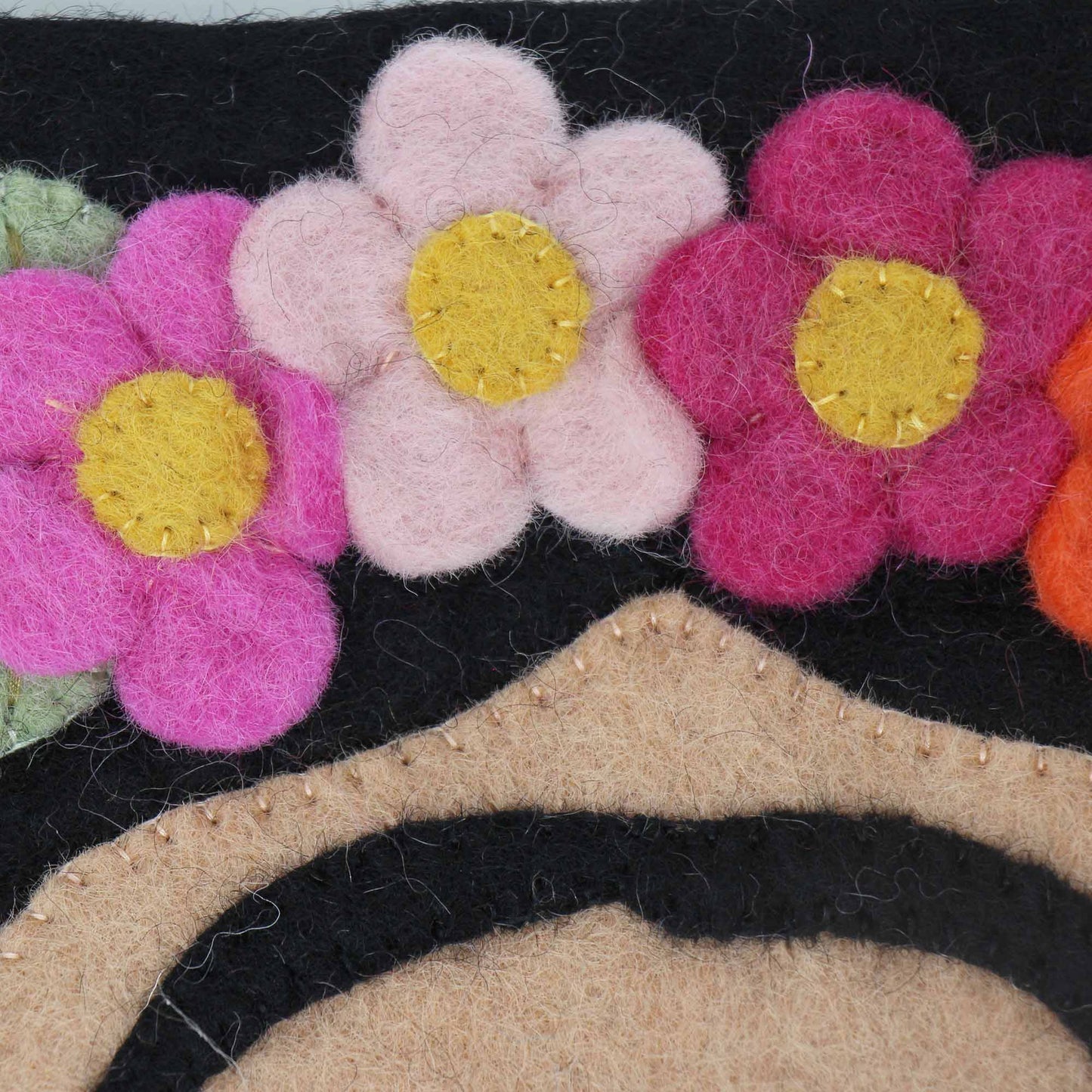 Felt Frida Pouch