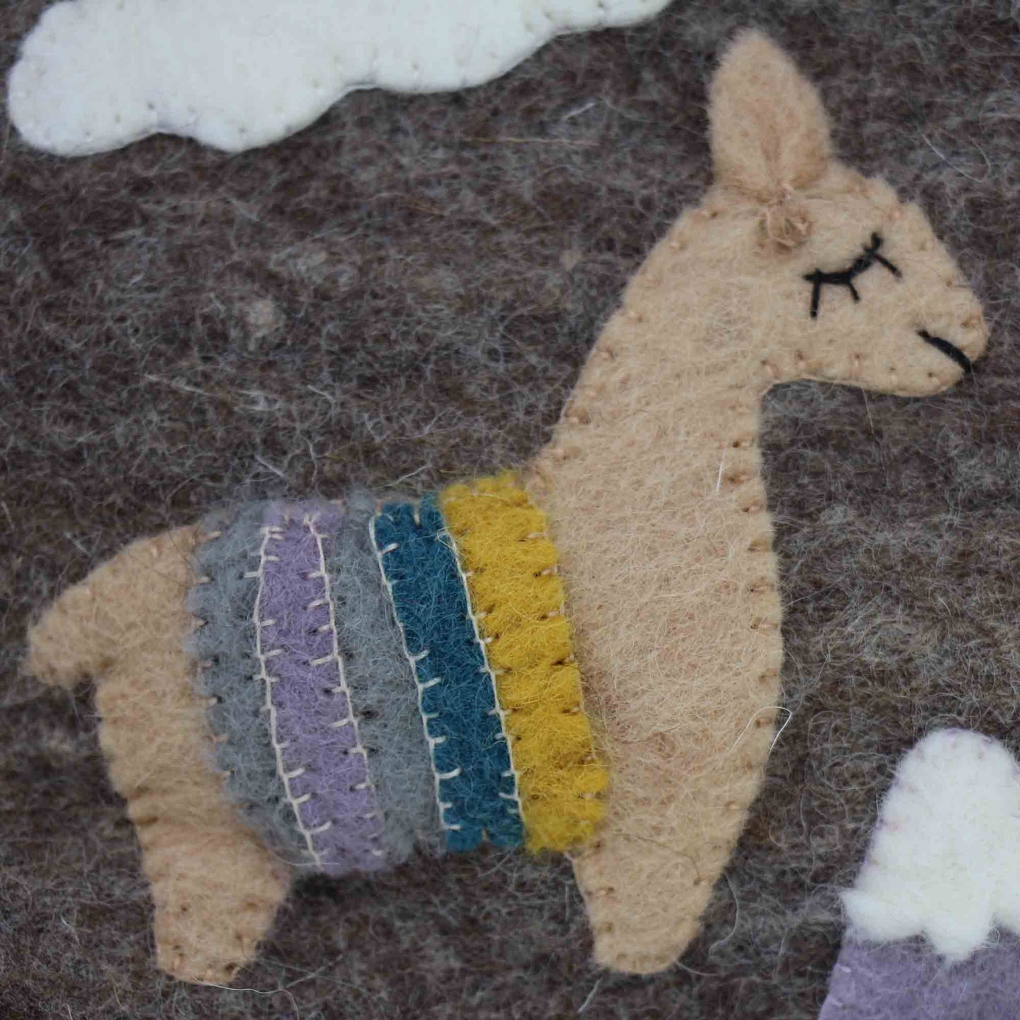 Felt Llama Pouch