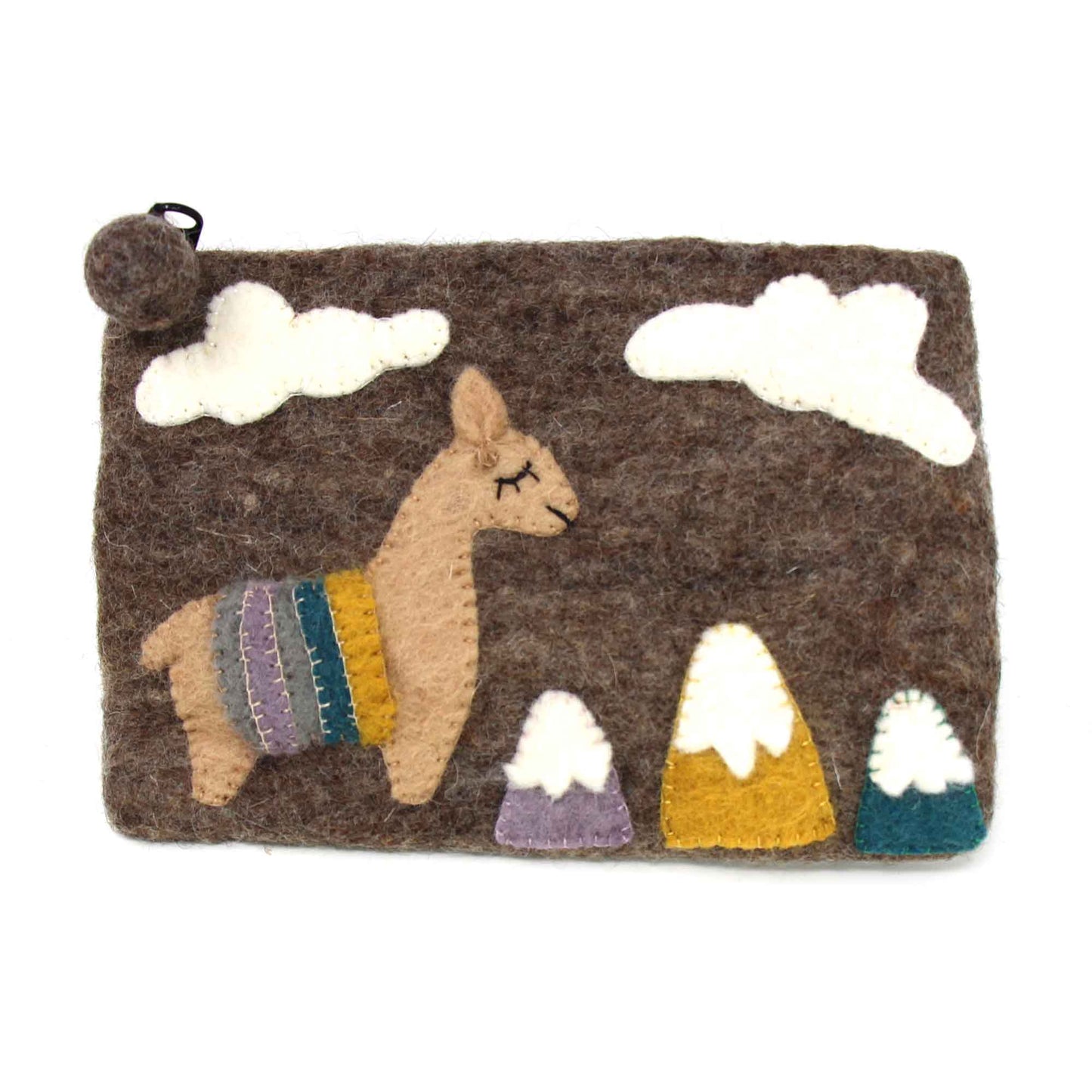 Felt Llama Pouch