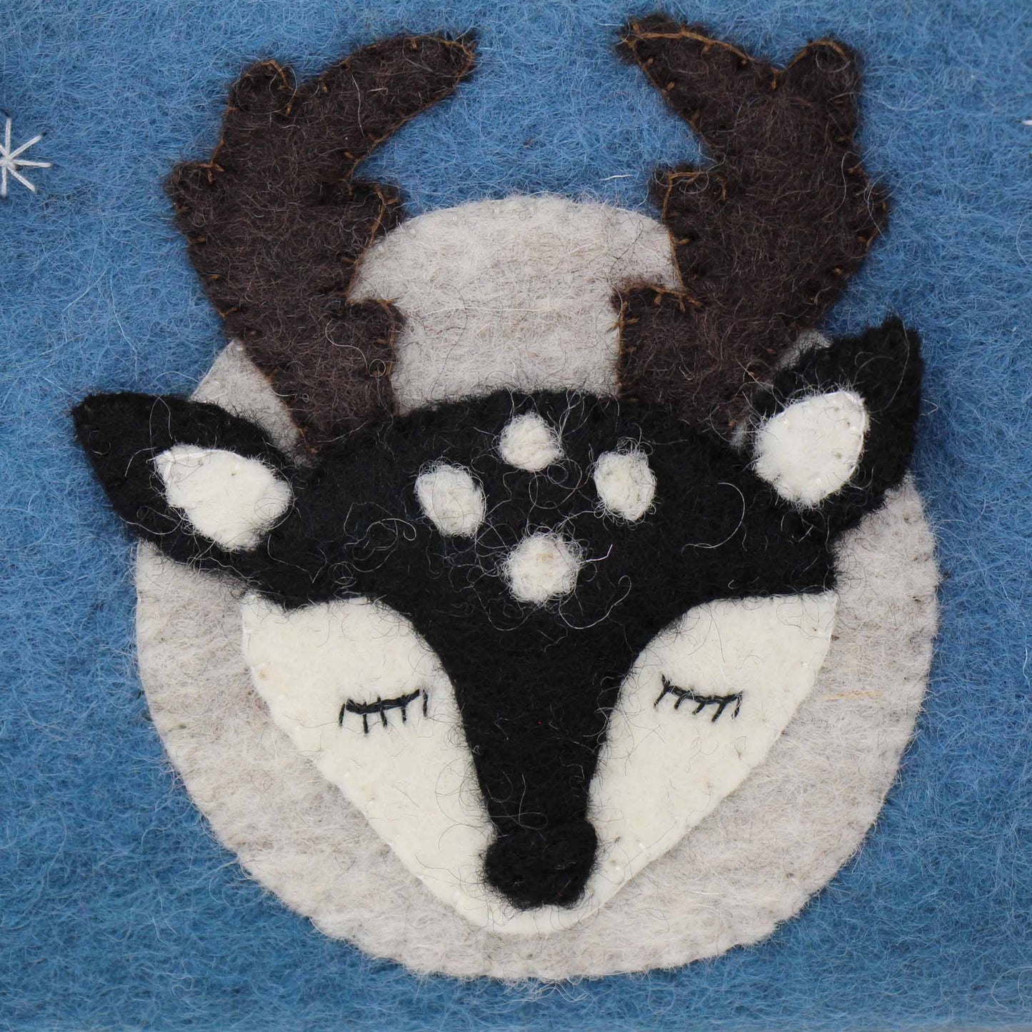 Felt Stag Pouch