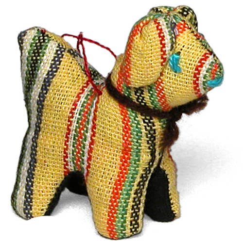 Handwoven Dog Ornament - Recetas Fair Trade