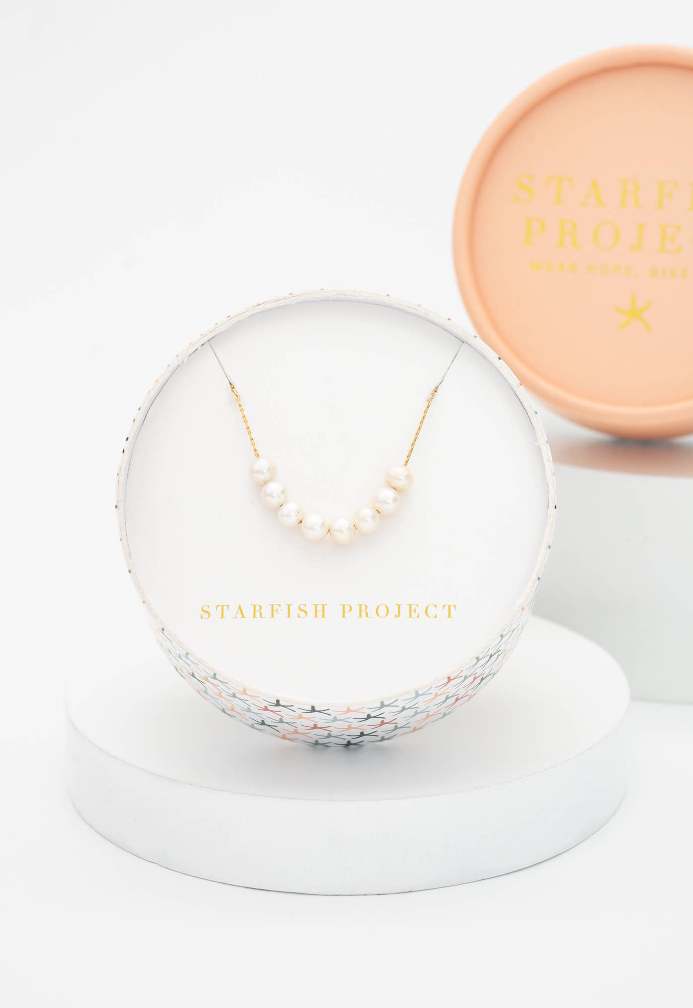 Harmony Pearl Cluster Necklace - Recetas Fair Trade