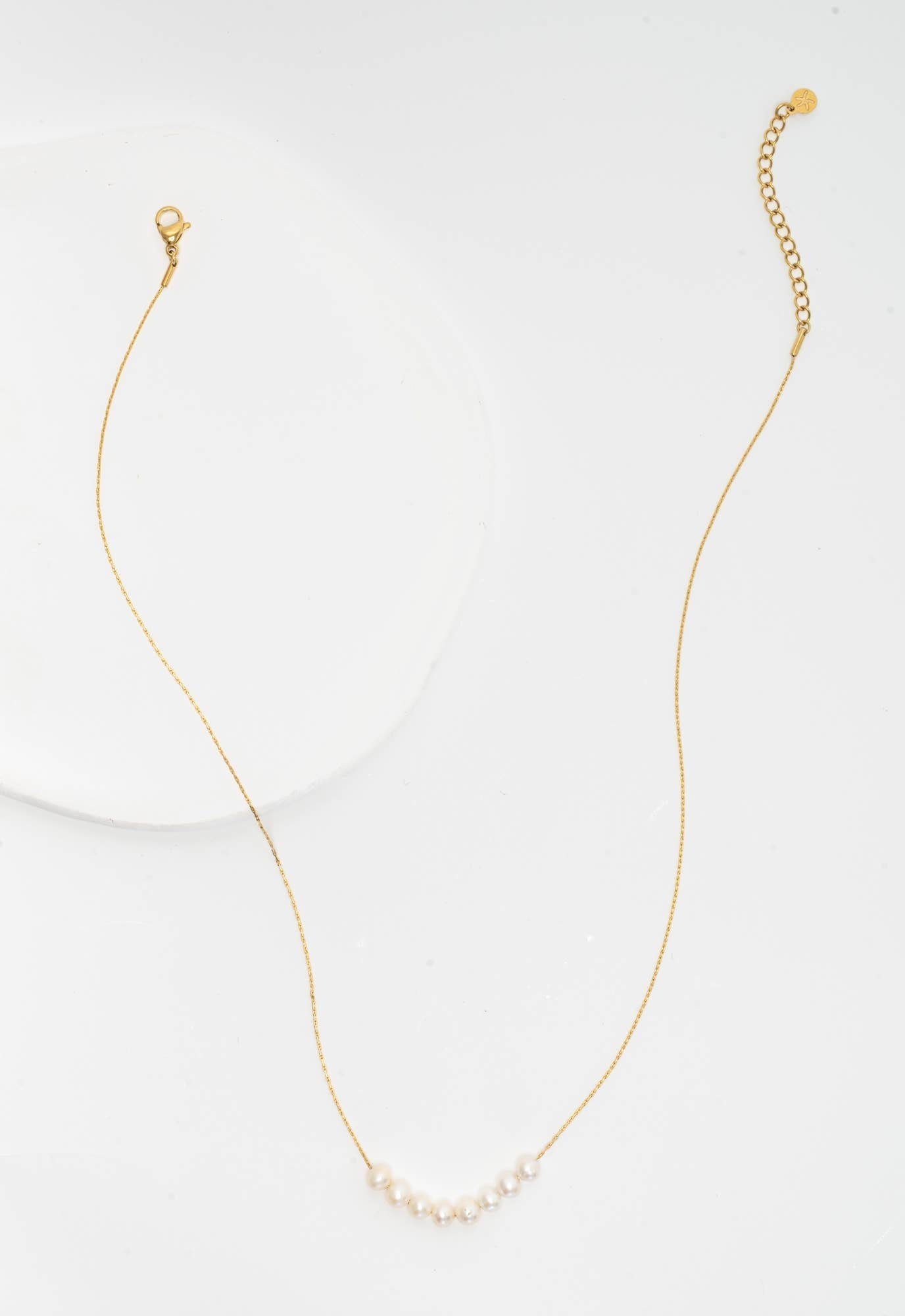 Harmony Pearl Cluster Necklace - Recetas Fair Trade