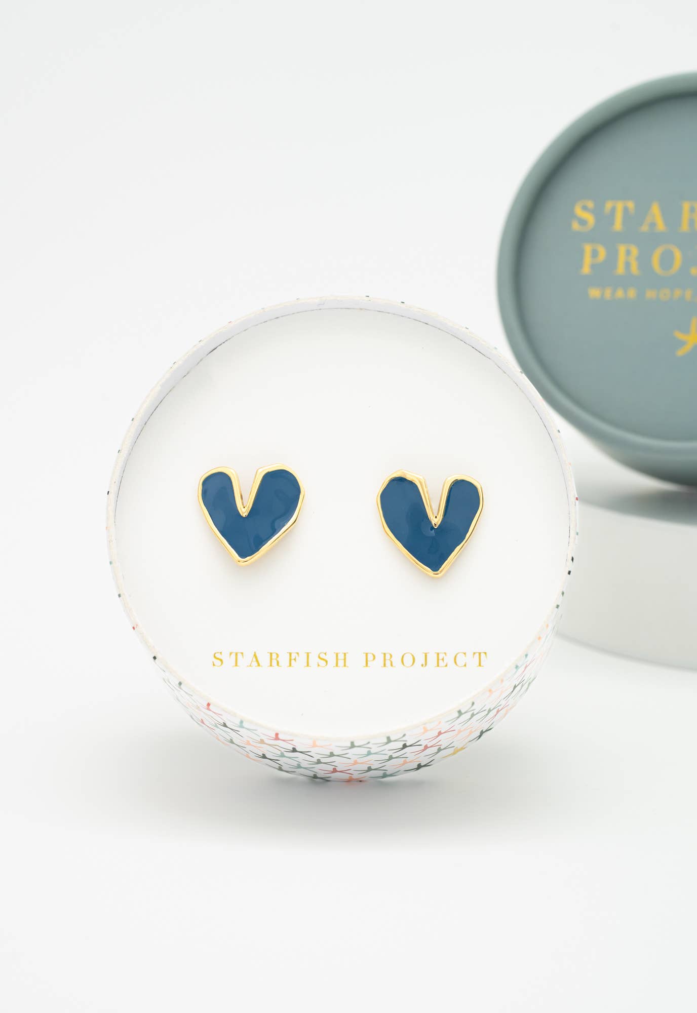 Heart of Freedom Earrings π - Recetas Fair Trade