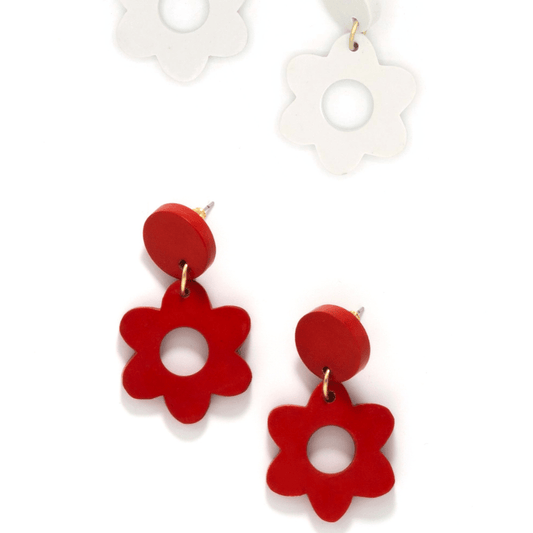 Hot Hippie Clay Earrings - Recetas Fair Trade