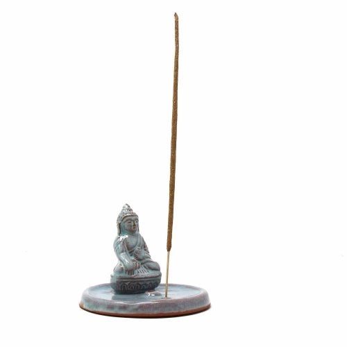 Incense Burner Celadon Buddha - Tibet Collection - Recetas Fair Trade