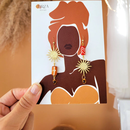 Inheritance Earrings - Recetas Fair Trade