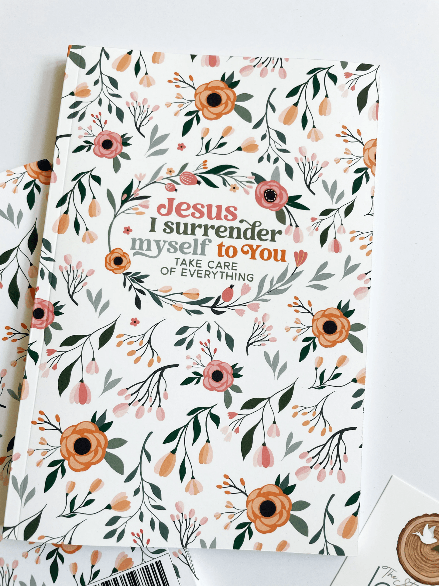 Jesus I surrender myself to You Ruled notebook - Recetas Fair Trade