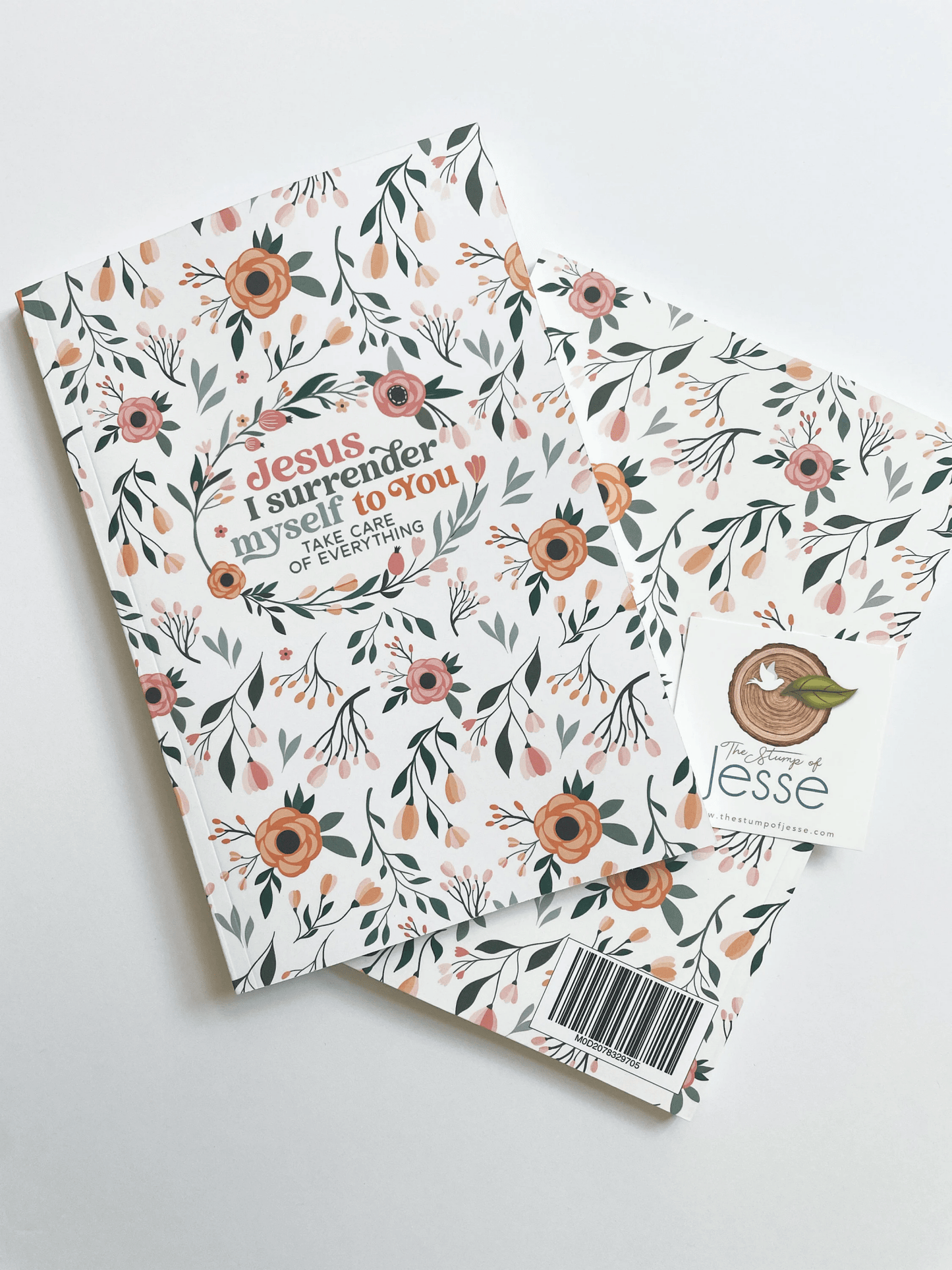 Jesus I surrender myself to You Ruled notebook - Recetas Fair Trade