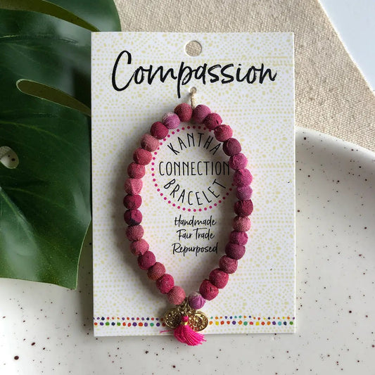 Kantha Connection Bracelet - Compassion - Recetas Fair Trade