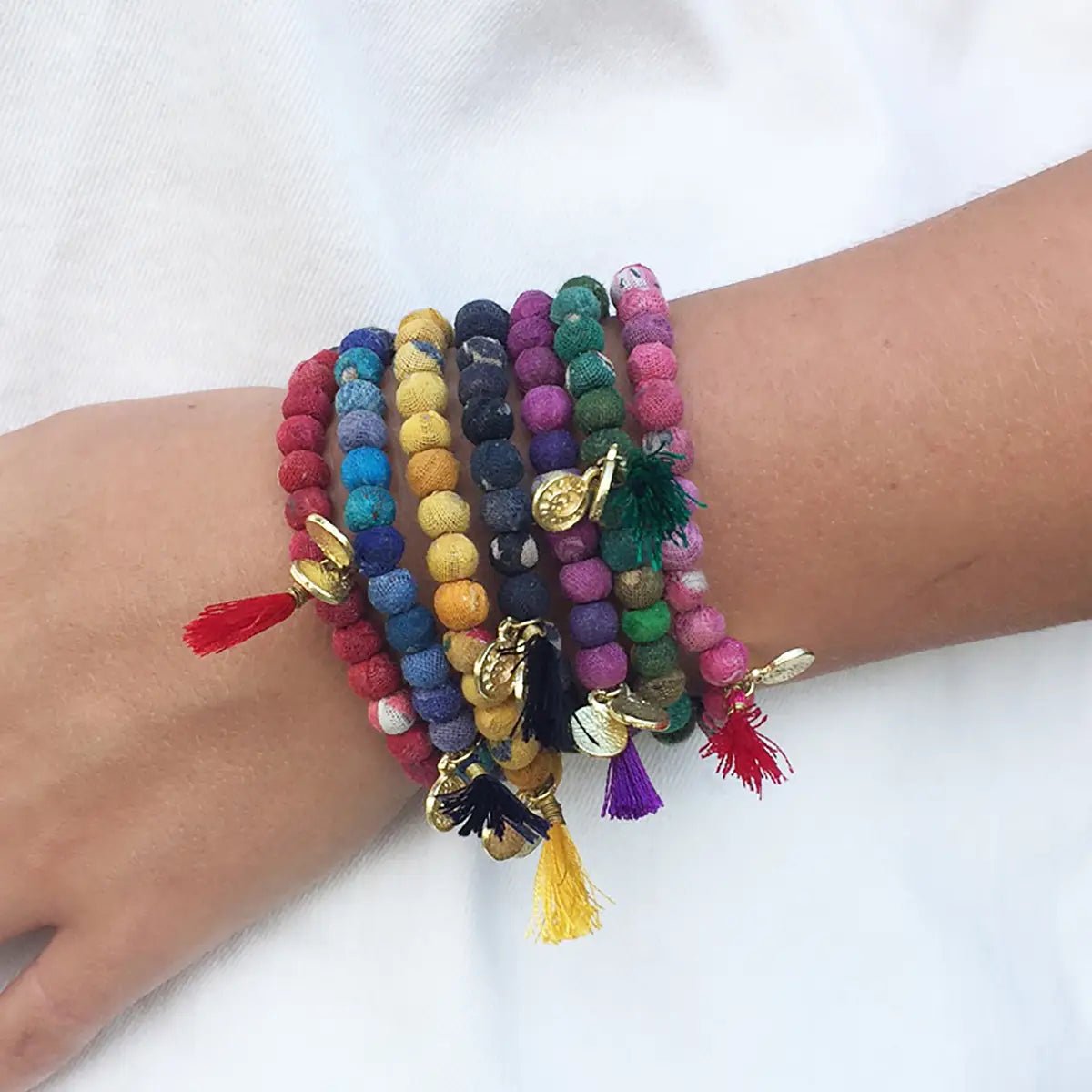 Kantha Connection Bracelet - Hope - Recetas Fair Trade